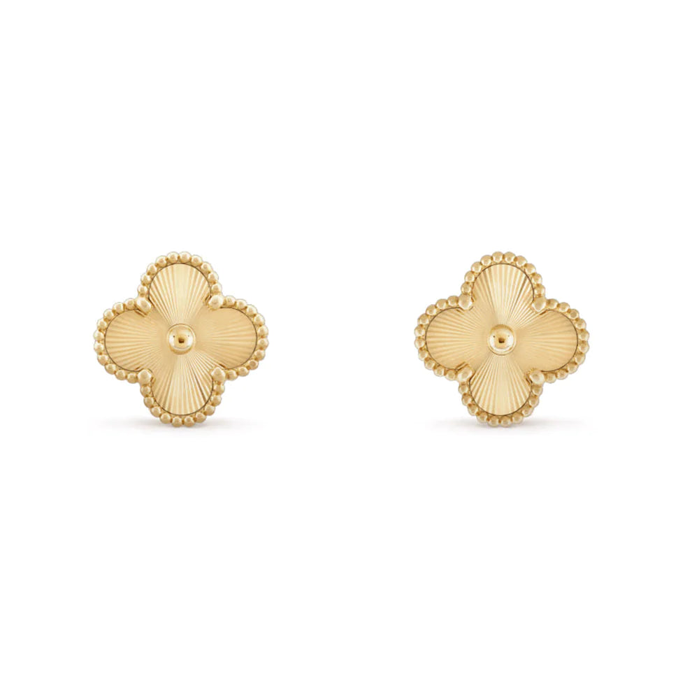 Luxurious Clover Leaf Earrings