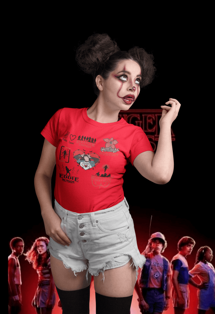 Stranger Things Hellfire Eddie Munson Tee