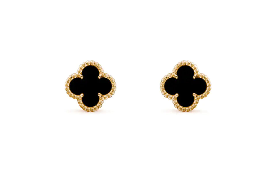 Luxurious Clover Leaf Earrings