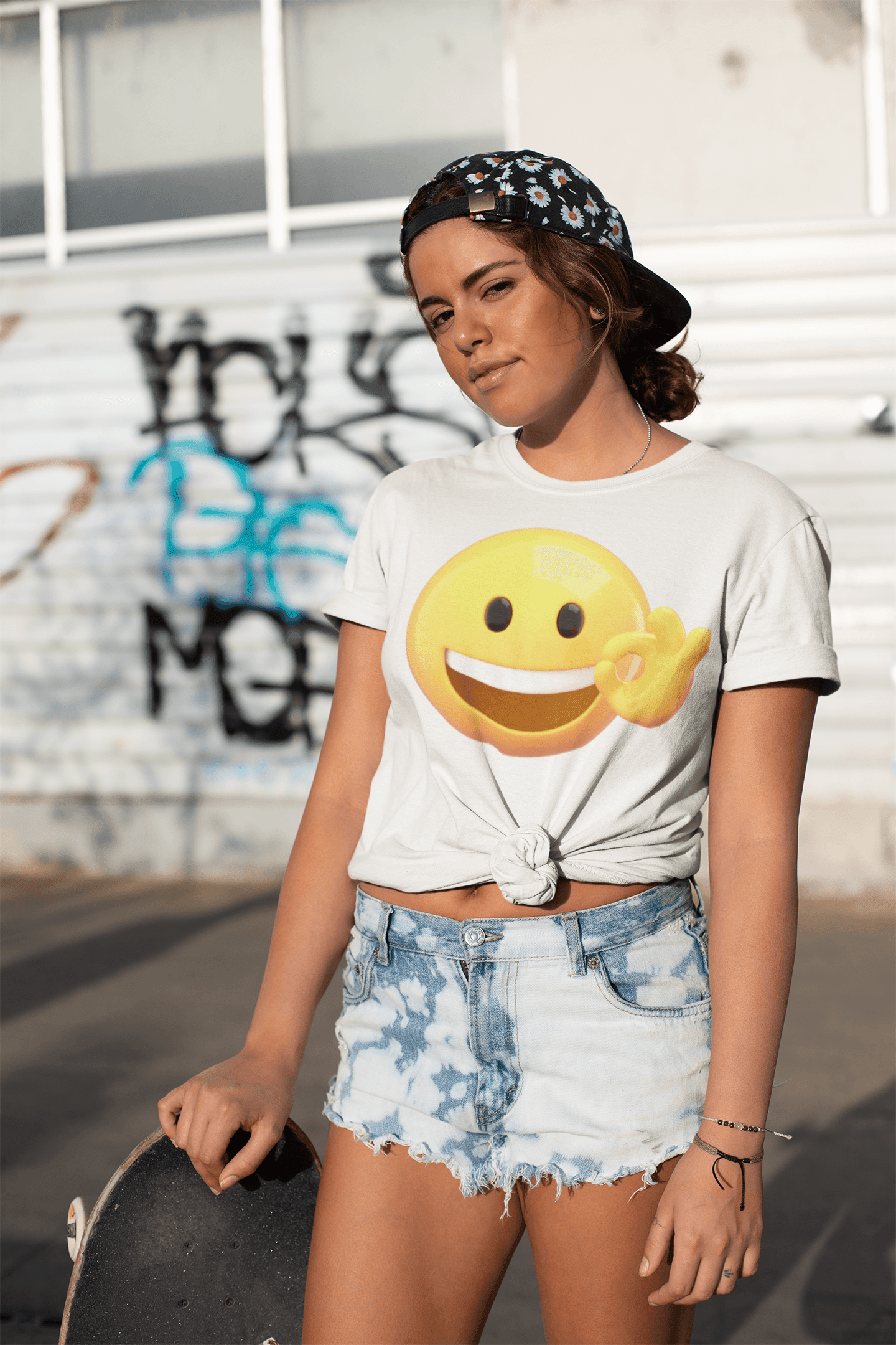 Affirming OKAY Emoji Tee