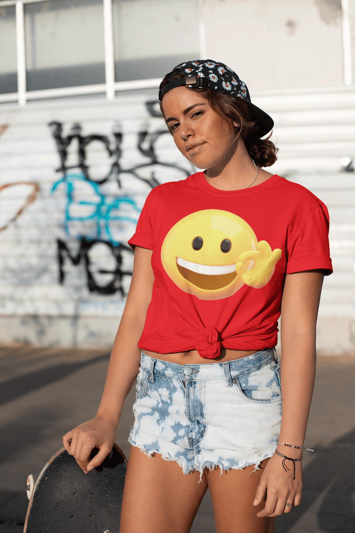 Affirming OKAY Emoji Tee