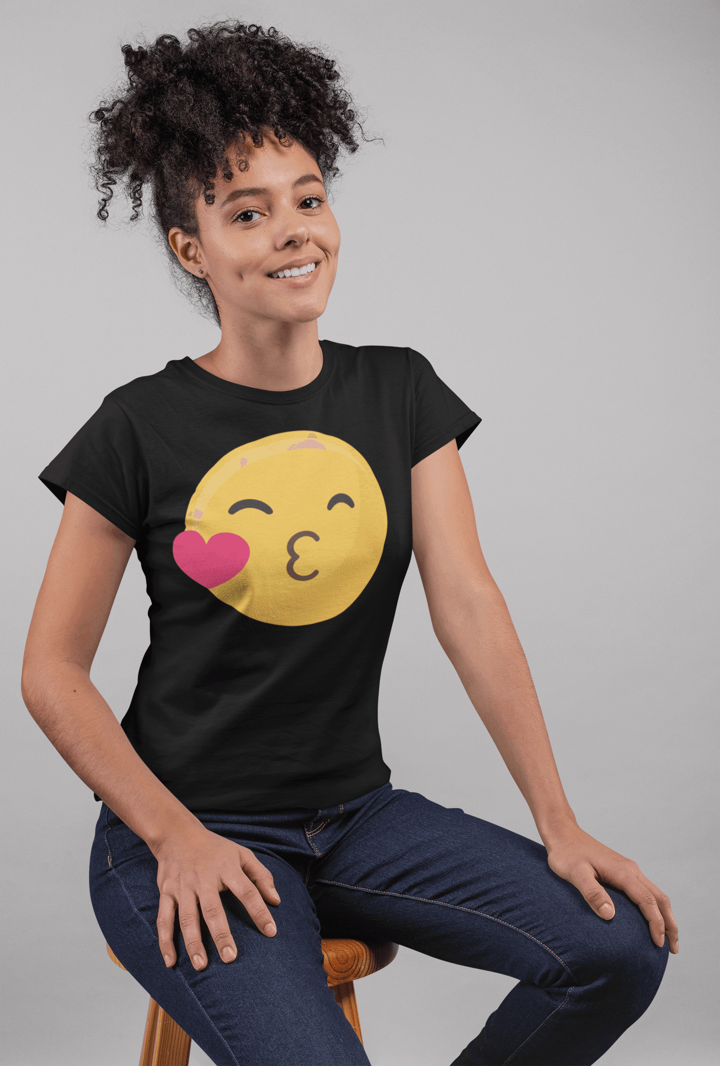 Charming Kiss Emoji Tee