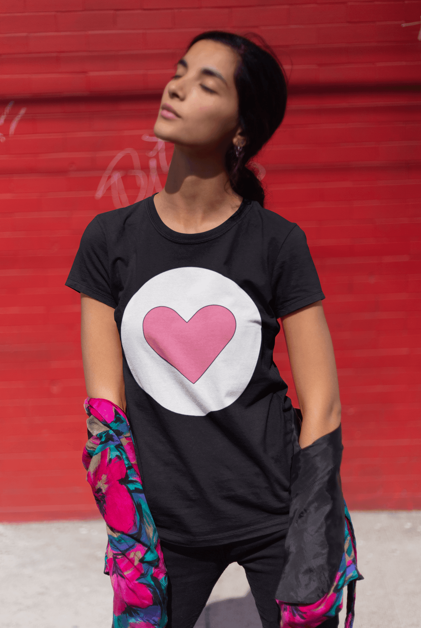 Adorable Oink Love Emoji Tee