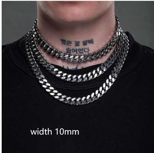 Élégance Royale Rope Cuban Chain Necklace