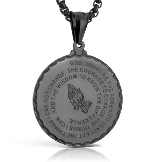 Valor Emblem: Stainless Steel Military Dog Tag Necklace