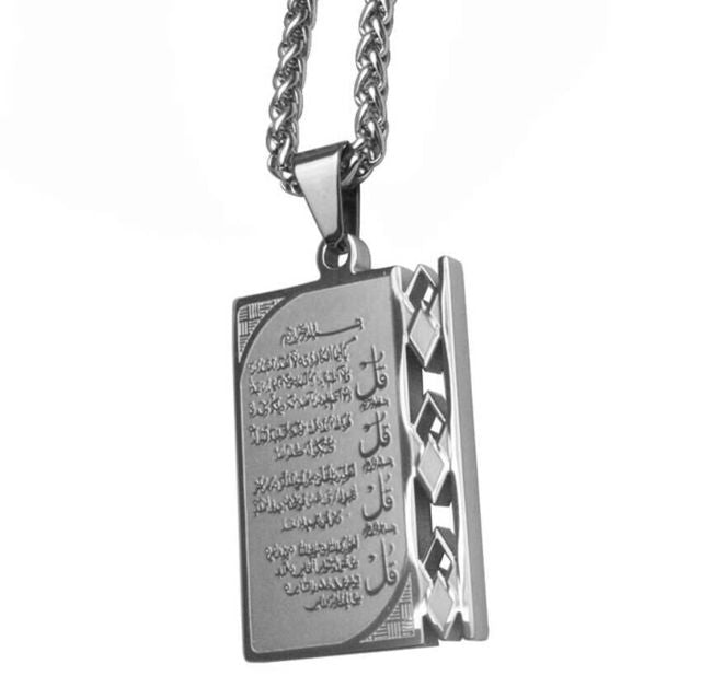 Valor Emblem: Stainless Steel Military Dog Tag Necklace