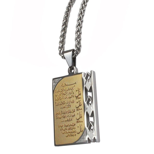 Valor Emblem: Stainless Steel Military Dog Tag Necklace