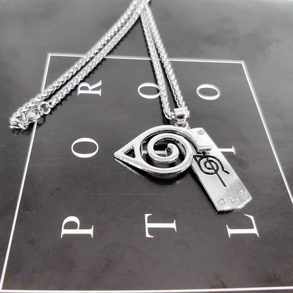 Shinobi Steel Ninja Star Pendant Necklace