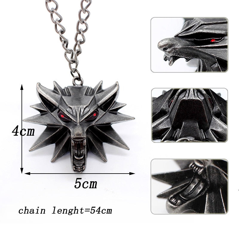 Wolf Pendant Necklace