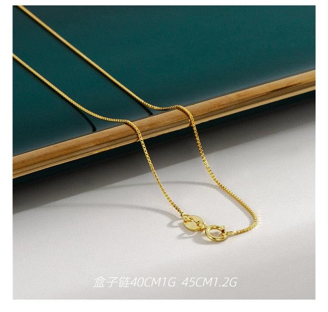 Luminous Aura: 18K Gold Plated Statement Necklaces