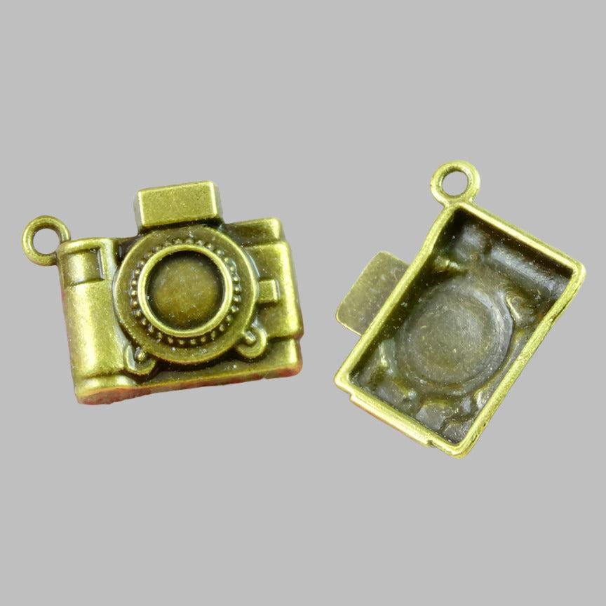 Vintage Camera Charm Pendant
