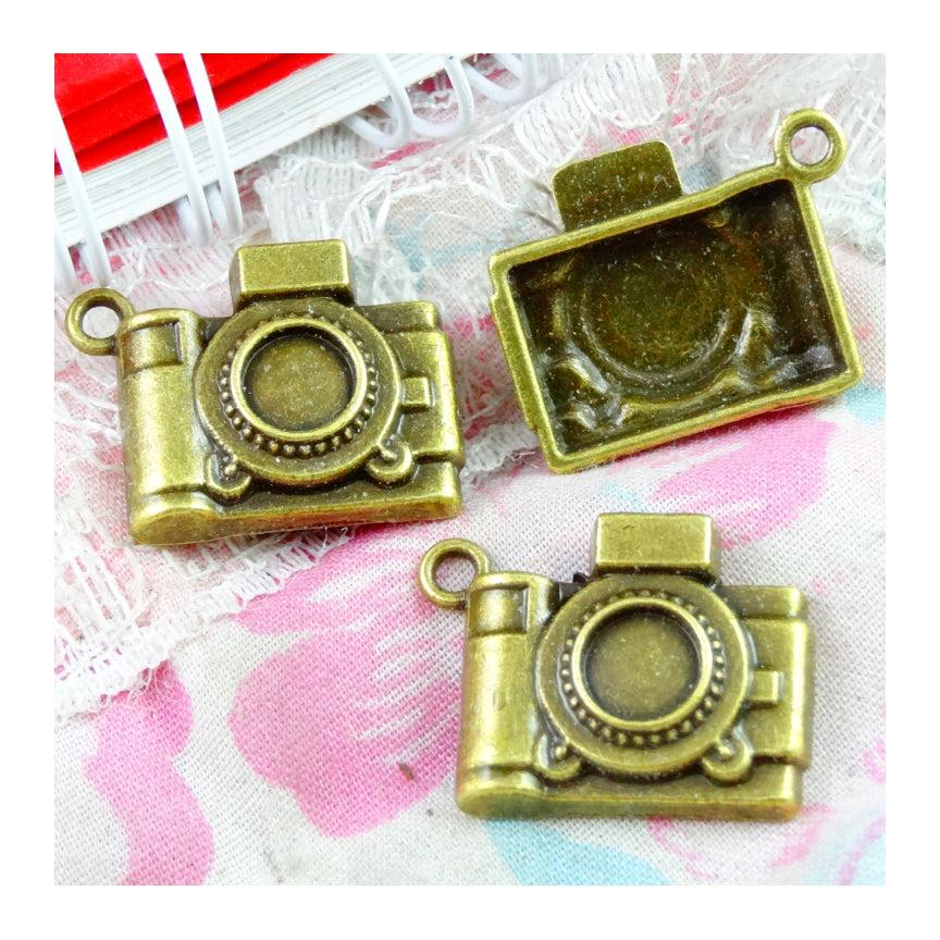 Vintage Camera Charm Pendant