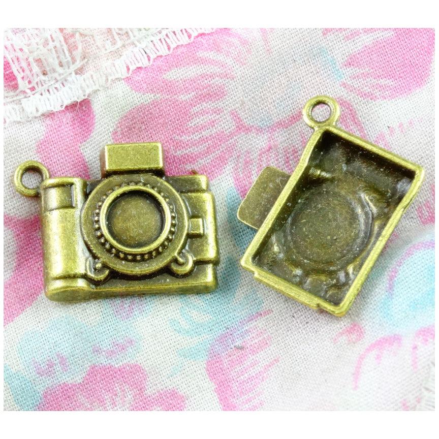 Vintage Camera Charm Pendant