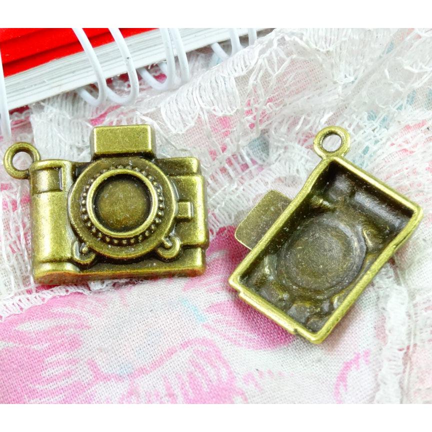 Vintage Camera Charm Pendant