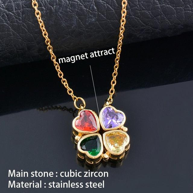 Blossom Magnetic Attraction Pendant Necklace