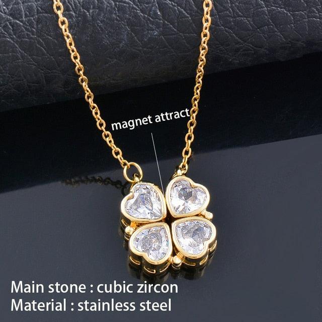 Blossom Magnetic Attraction Pendant Necklace