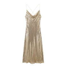 Spring Sequin: Mesh Underlay Dress