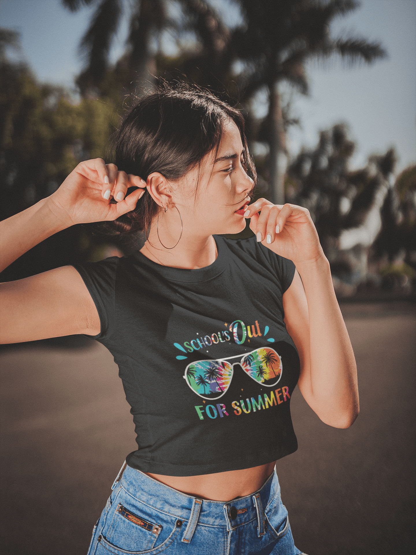 Schools Out For Summer - Cropped T-Shirt