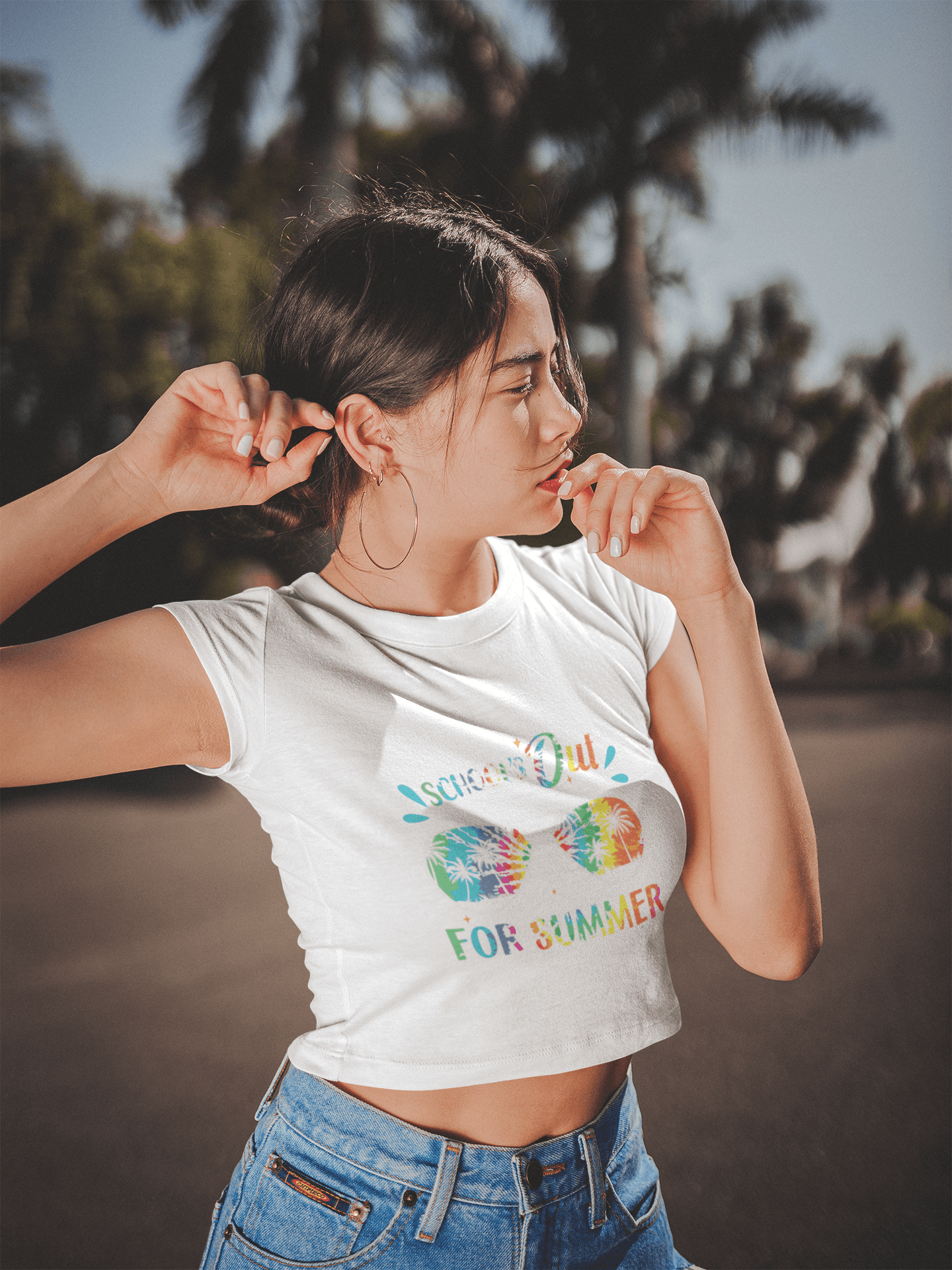 Schools Out For Summer - Cropped T-Shirt