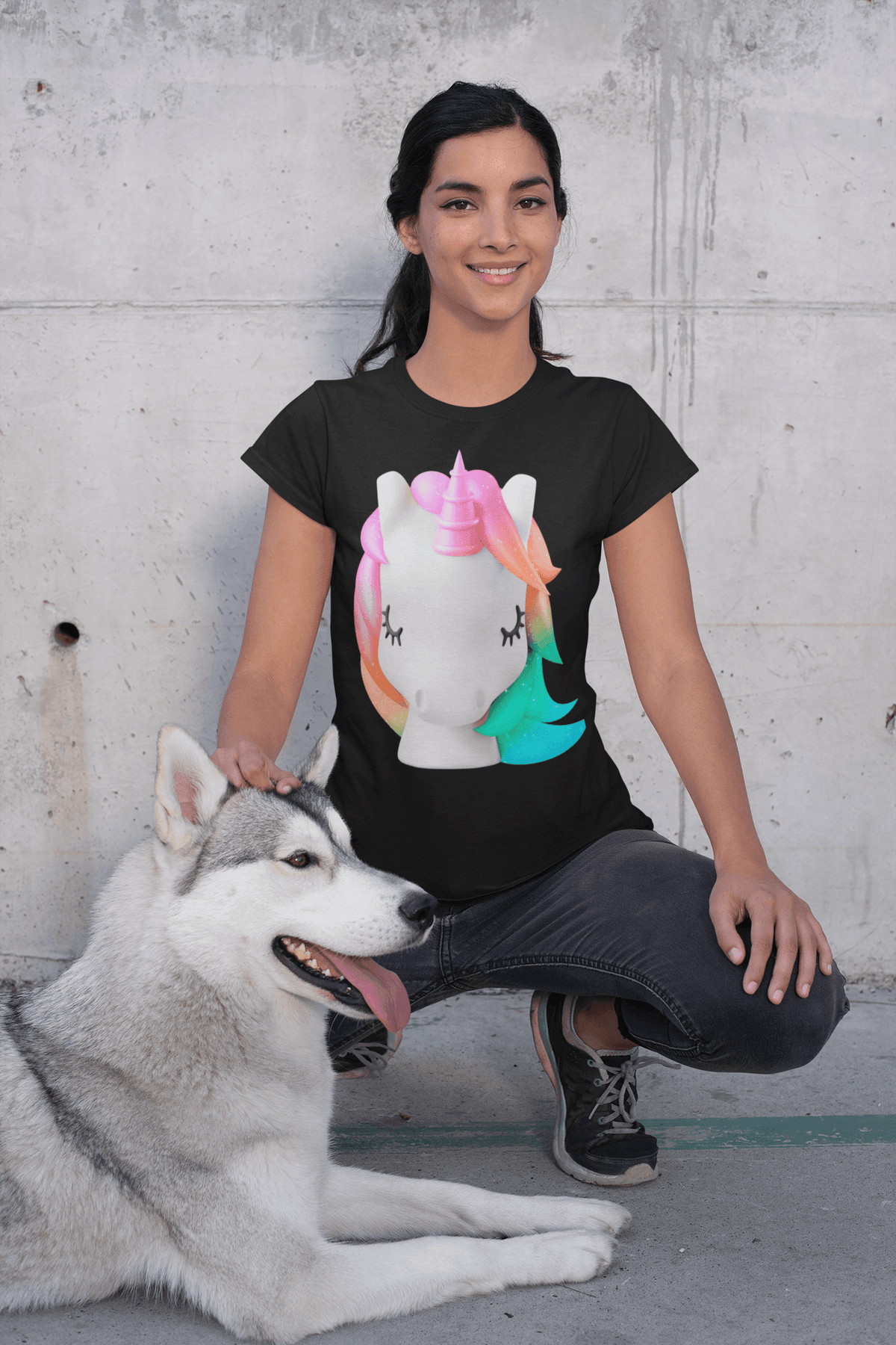 3D Unicorn Tshirt Tee