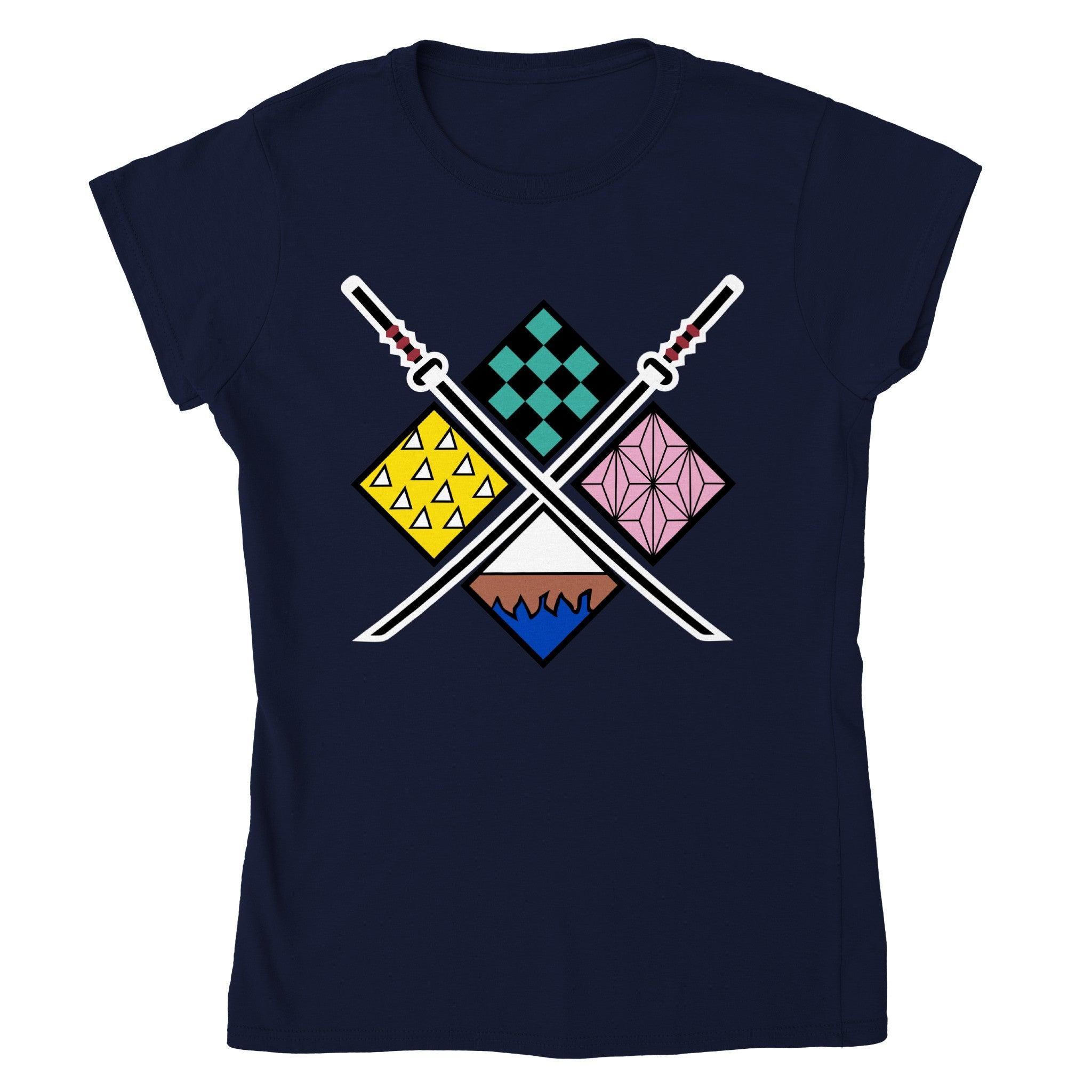 ANIME logosamurai T-shirt