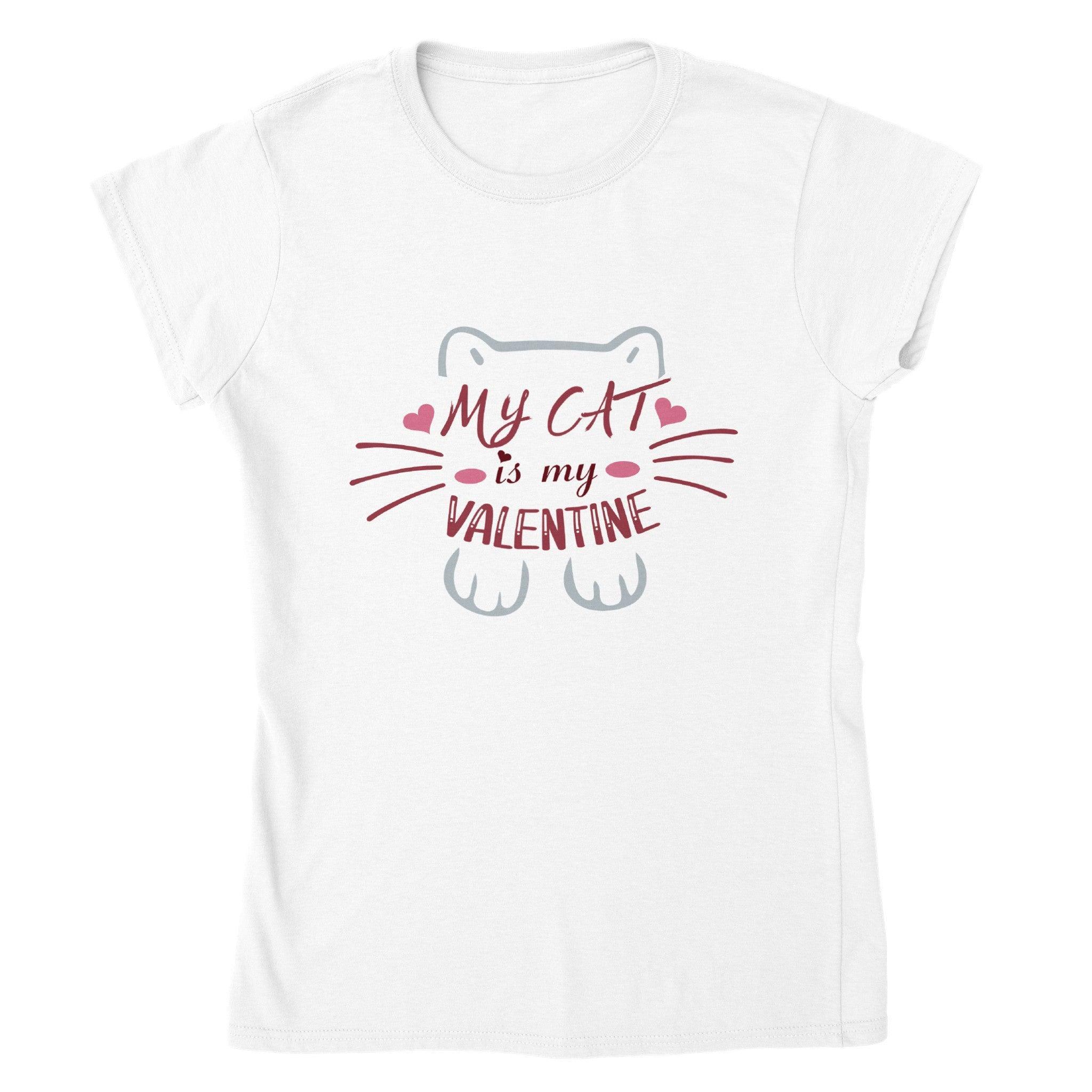 My Cat is my Valentine T-shirt