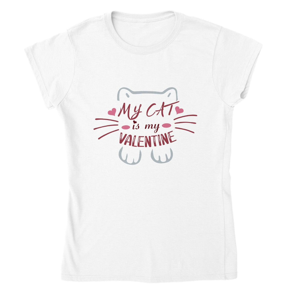 My Cat is my Valentine T-shirt