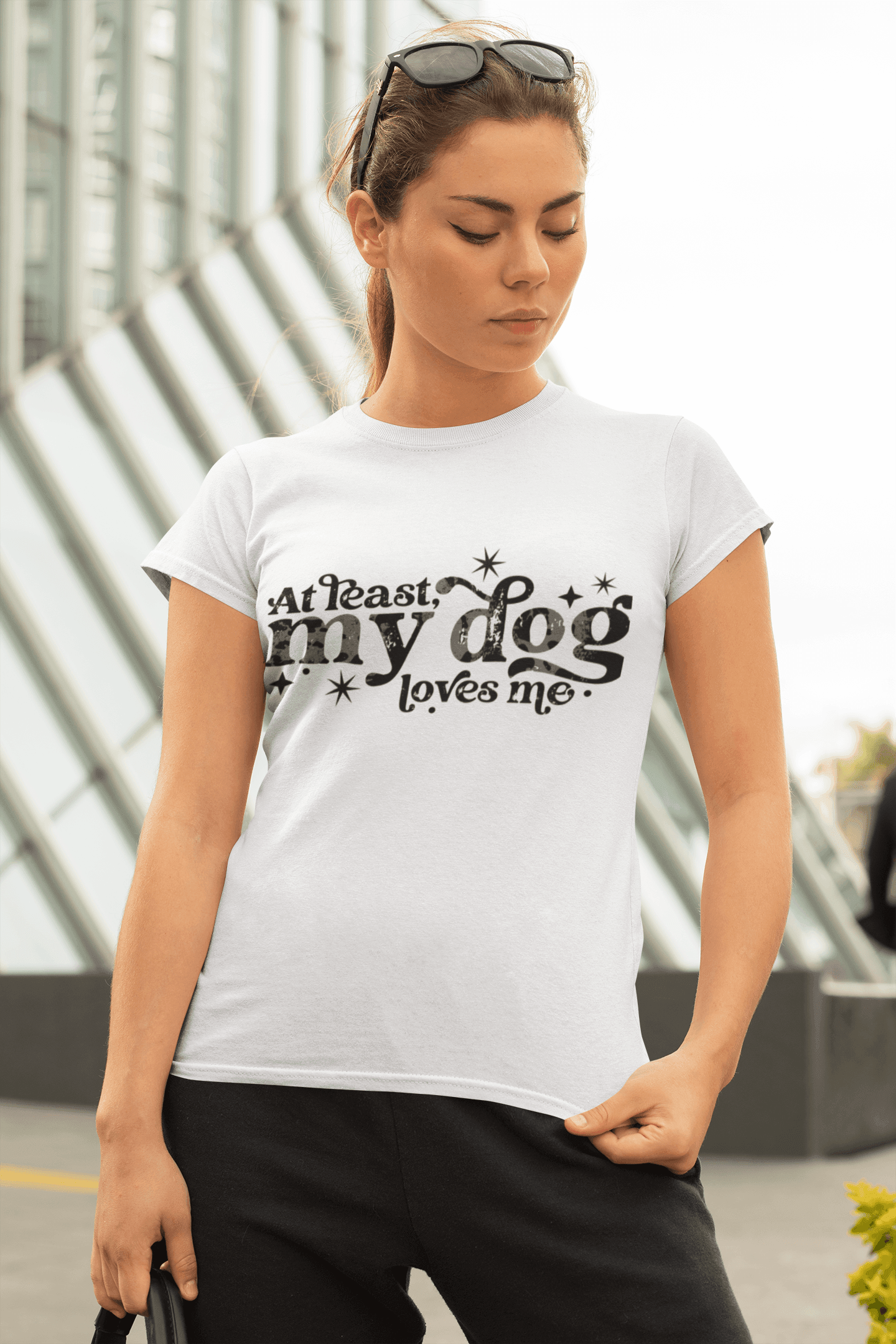 MY DOG LOVES ME T-shirt