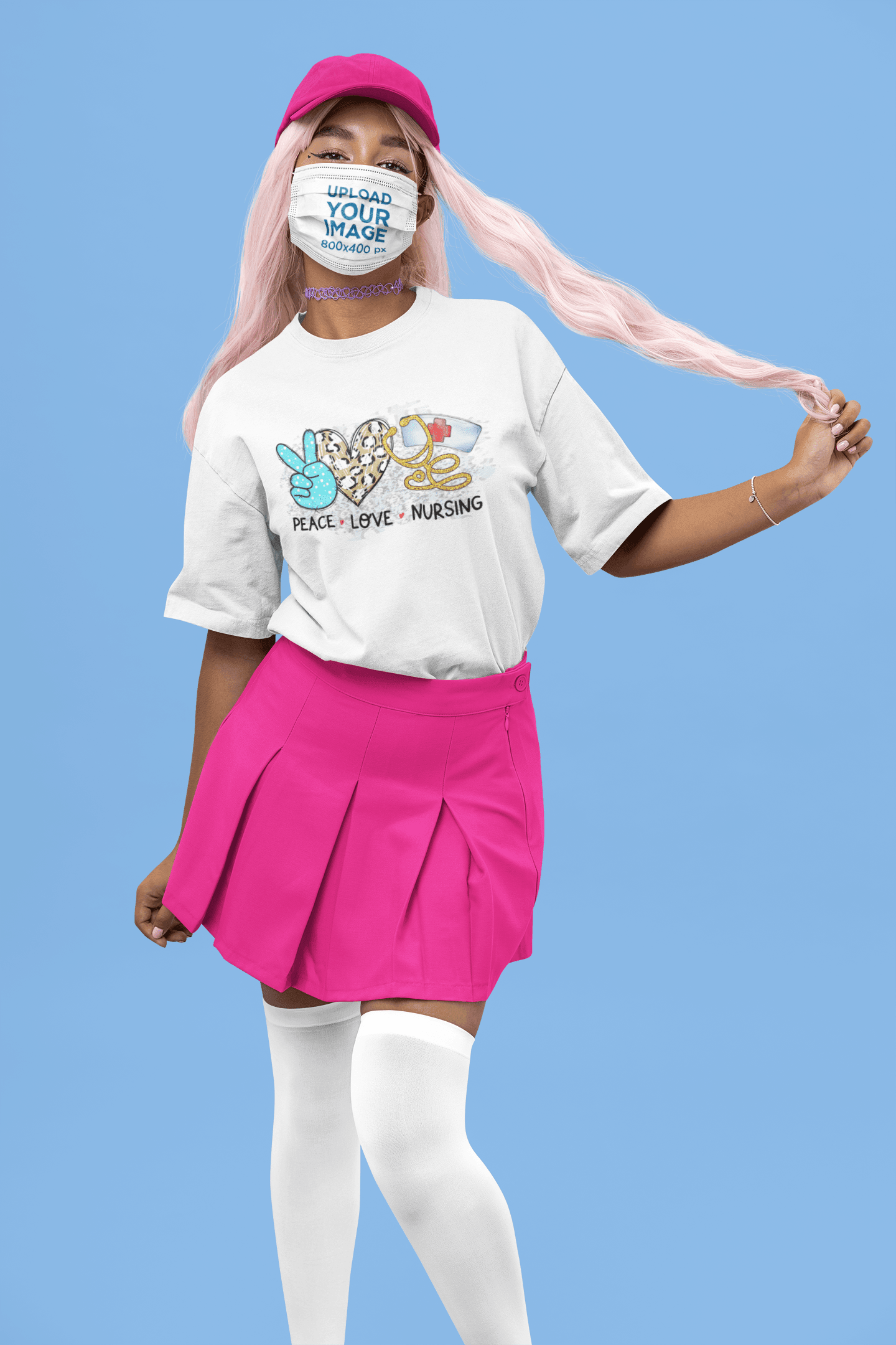 PEACE LOVE NURSING T-shirt