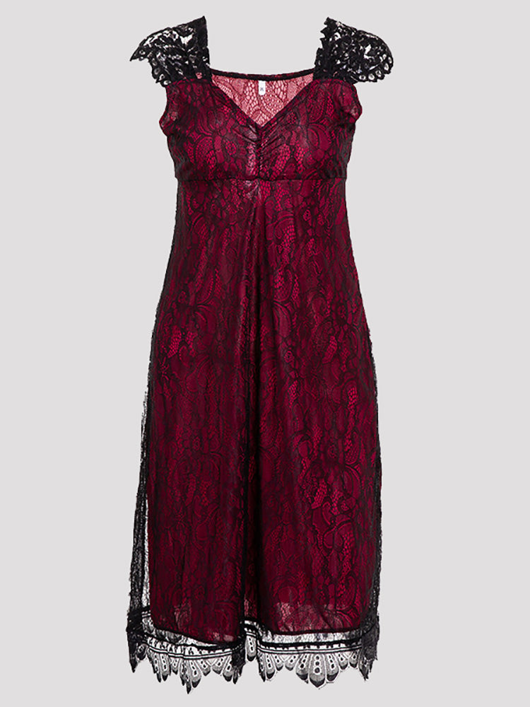 Lace Nightwear Dress