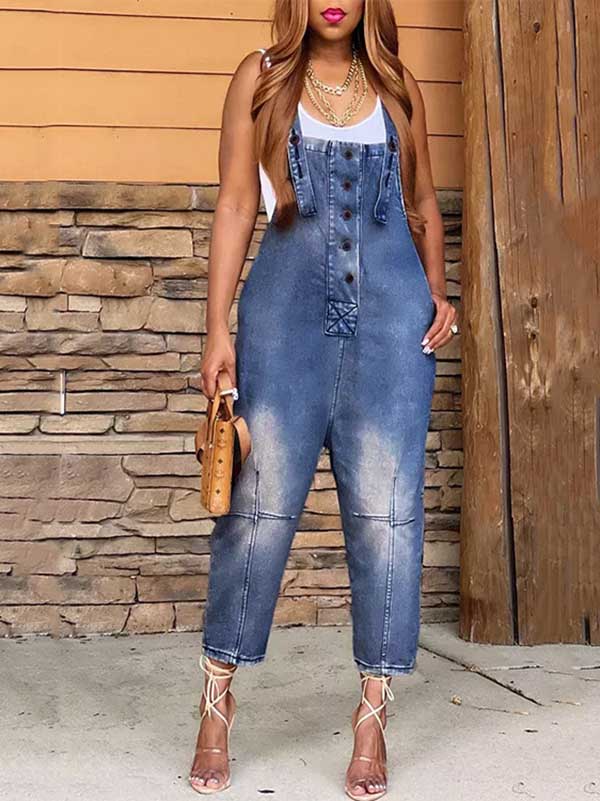 Vintage Denim Overall