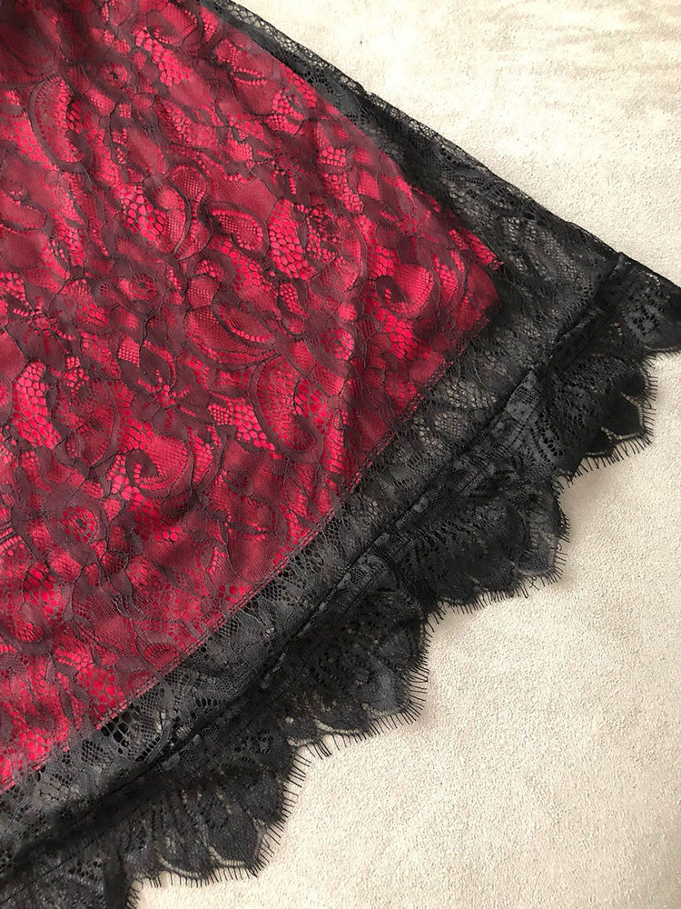 Lace Nightwear Dress