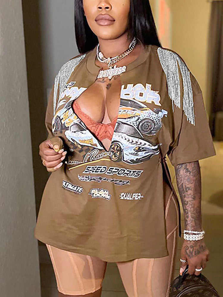 Loose Printed T-shirt