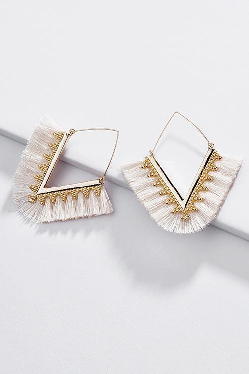 Tassels V Earring