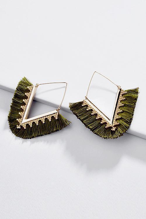 Tassels V Earring