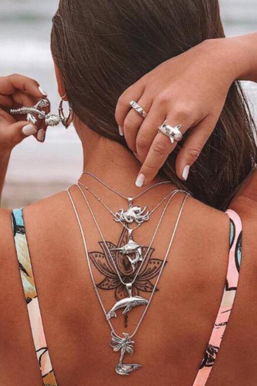 Fish Layer Necklace
