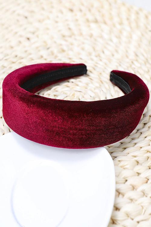 Padded Velvet Races Matador Headband