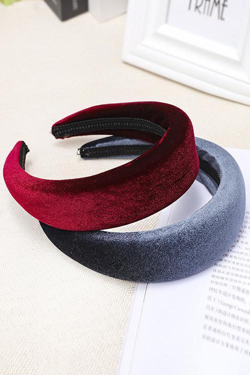 Padded Velvet Races Matador Headband