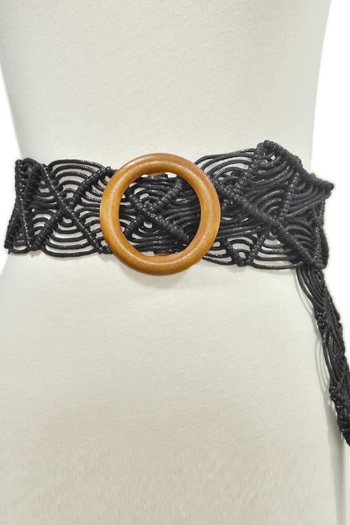 Weave Hollow O Belt