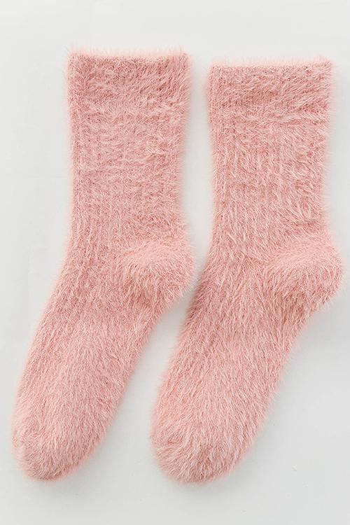 Cozy Mohair Socks