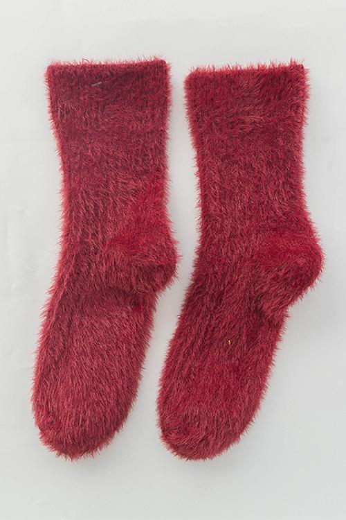 Cozy Mohair Socks