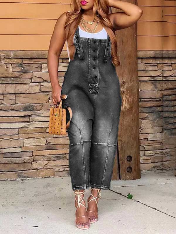 Vintage Denim Overall