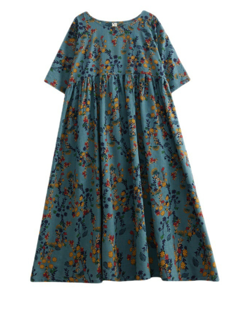 Wrangler Women's Round Neck Smock Dress