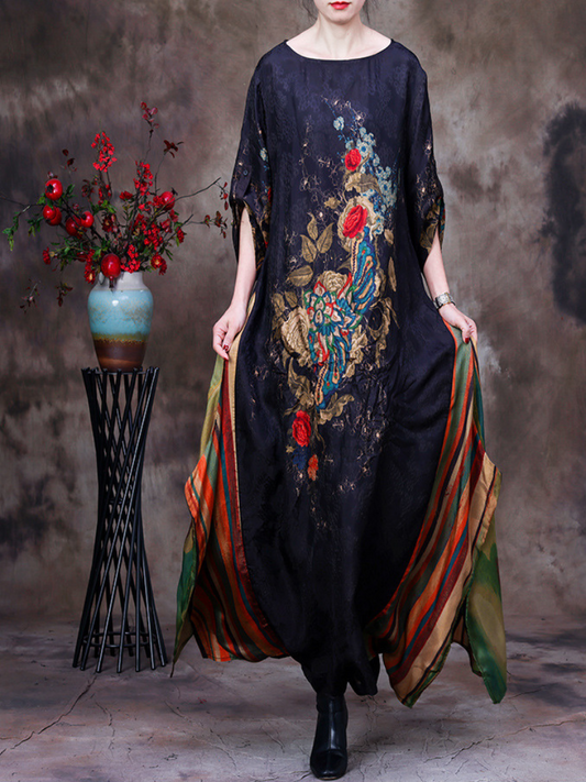 You're In My Heart Women's Round Neck A-line Dress