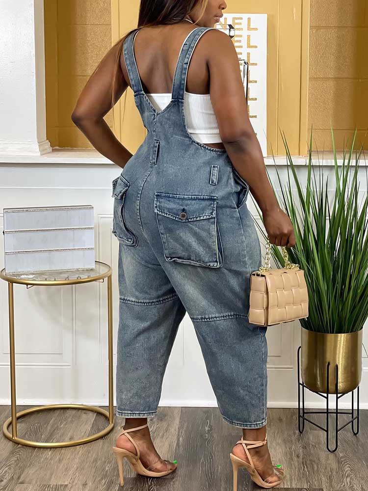Vintage Denim Overall