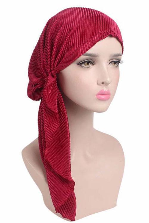 Pleated Hair Wrap