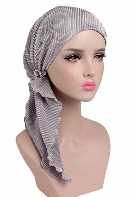 Pleated Hair Wrap