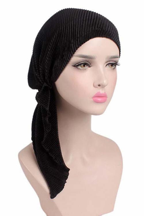 Pleated Hair Wrap