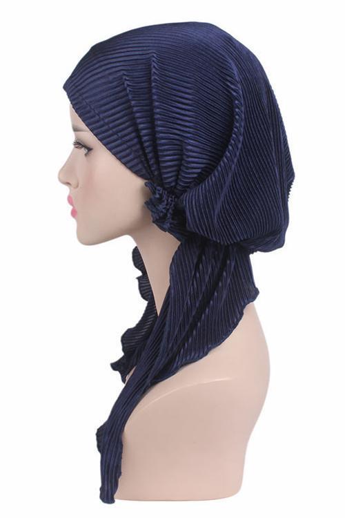 Pleated Hair Wrap