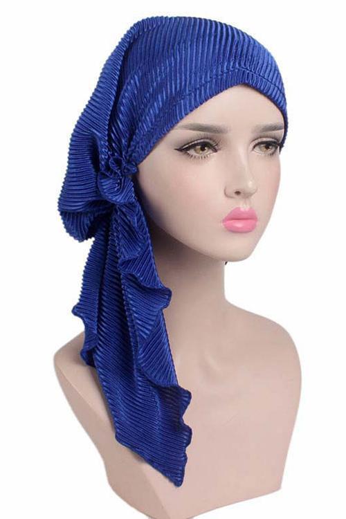 Pleated Hair Wrap